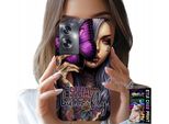 Custodia Per Oppo A79 5G - Anti Social Butterfly Pink Butterfly + Foil