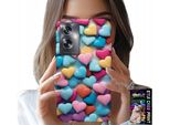 Custodia Per Oppo A79 5G - Cuori Colorati Personalizzabili