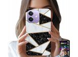 Custodia Per Oppo A40 / A40M - Design Elegante E Alla Moda Custodia + Vetro