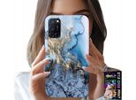 Custodia Per Oppo A52 - Modelli Da Donna In Marmo + Vetro