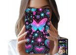 Custodia Per Oppo Reno8 T 4G - Custodia Con Motivi Alla Moda A Forma Di Cuore Di Farfalla Colorata
