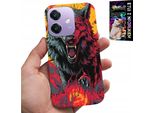 Custodia Per Oppo A40 / A40M - Wolf Pack Super Patterns Case + Vetro