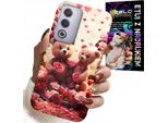 Custodia Per Oppo A80 5G - Orsacchiotti, Amore, Cuori Molti Disegni Custodia
