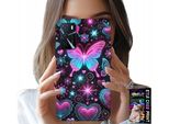 Custodia Per Oppo A16 / A16S / A54S - Custodia Con Motivi Alla Moda A Forma Di Cuore Di Farfalla Colorata