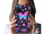 Custodia Per Oppo A52 - Custodia Con Motivi Alla Moda A Forma Di Cuore Di Farfalla Colorata