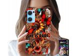 Custodia Per Oppo Reno7 5G - Lei è Rara, Girasoli, Fiori, Farfalle