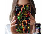 Custodia Per Oppo Reno7 4G - Bastoncino Di Zucchero, Vischio, Albero Di Natale + Vetro