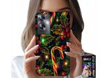 Custodia Per Oppo A79 5G - Bastoncino Di Zucchero, Vischio, Albero Di Natale + Foil
