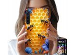 Custodia Per Oppo A91 - Custodia A Zaino A Nido D'ape Bee Hive