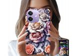 Custodia Per Oppo A40 / A40M - Custodia Con Motivi Floreali E Fiori Di Rosa