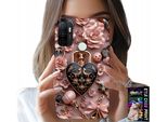Custodia Per Oppo A53S / A53 2020 - Modelli Femminili Custodia A Cuore Con Lucchetto + Vetro