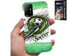 Custodia Per Oppo Reno 5Z / A94 5G - Calcio, Custodia Da Calcio + Vetro