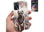 Custodia Per Oppo A16 / A16S / A54S - Cover Con Motivi Di Razze Canine + Foglio Di Alluminio