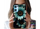 Custodia Per Oppo Reno7 5G - Gerbera Blu A Forma Di Margherita +Folia