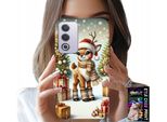 Custodia Per Oppo A80 5G - Renna, Disegni Natalizi + Foil
