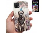 Custodia Per Oppo A15 / A15S - Cover Con Motivi Di Razze Canine + Foglio Di Alluminio
