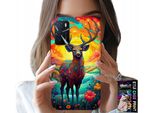 Custodia Per Oppo A16 / A16S / A54S - Modelli Colorati Cervi Alci Animali Della Foresta