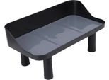 Regolabile Elevato Pet Bowl Stand Lifting Anti Tip In Plastica Protezione Del Collo Dog Cat Food Bowl Raised Stand Feeding Table
