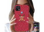 Custodia Per Oppo A15 / A15S - Renna Di Babbo Natale + Vetro