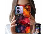 Custodia Per Oppo A40 / A40M - Modelli In Pietra, Custodia + Vetro