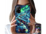Custodia Per Oppo Reno 5Z / A94 5G - Treno, Motivi Natalizi + Vetro