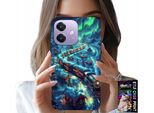 Custodia Per Oppo A40 / A40M - Treno, Motivi Natalizi + Vetro