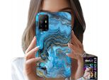 Custodia Per Oppo Reno 5Z / A94 5G - Custodia Con Motivi Marmorizzati + Lamina
