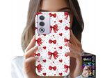 Custodia Per Oppo A80 5G - Nastri Rossi Motivi Alla Moda