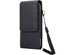 Dfv Mobile - Per Vivo Y200E (2024) Custodia Borsa Cintura Portacarte Clip Girevole, H2-M6-N-FCTJ360-910
