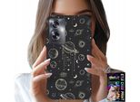 Custodia Per Oppo A79 5G - Cosmos Pianeti Stelle Luna + Foil