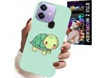 Custodia Per Oppo A40 / A40M - Modelli Di Tartaruga Per Bambini + Vetro