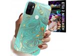 Custodia Per Oppo A53S / A53 2020 - Modelli Marmorizzati + Vetro Temperato