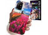Custodia Per Oppo Reno 5Z / A94 5G - Campo Di Tulipani Colorati, Tulipano, Custodia