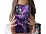 Custodia Per Oppo A79 5G - Purple Marble Fashion Donna + Foil