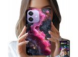 Custodia Per Oppo A40 / A40M - Fondo In Marmo Rosa, Motivi Alla Moda
