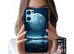 Custodia Per Oppo Reno7 5G - Custodia Luna Piena + Lamina
