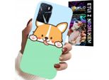 Custodia Per Oppo A16 / A16S / A54S - Cane Carino Con Motivi Fiabeschi