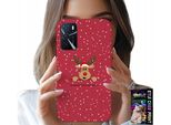 Custodia Per Oppo A16 / A16S / A54S - Renna Di Natale + Vetro