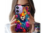 Custodia Per Oppo A60 5G - Motivi Floreali Tiger Tiger + Foil