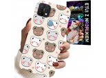 Custodia Per Oppo A15 / A15S - Modelli Di Orsacchiotti Per Bambini + Vetro