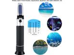 Rifrattometro Portatile Di Salinità 0-100% Salinometro Tester Di Concentrazione Diin Acqua Di Mare