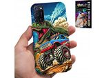 Custodia Per Oppo A52 -Dinosauro In Monstertruck Designs Per Bambini