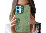 Custodia Per Oppo Reno7 5G - Foglia Verde Motivi Vegetali Plecki
