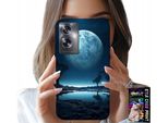 Custodia Per Oppo A79 5G - Custodia Luna Piena + Lamina