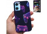 Custodia Per Oppo Reno7 5G - Custodia Per Giocatori, Modelli Di Gioco + Vetro