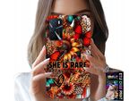 Custodia Per Oppo A16 / A16S / A54S - She Is Rare, Girasoli, Fiori, Farfalle