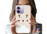 Custodia Per Oppo A40 / A40M - Renna, Disegni Natalizi