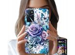 Custodia Per Oppo A16 / A16S / A54S - Custodia A Fiori Con Motivi Floreali + Vetro
