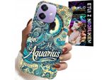 Custodia Per Oppo A40 / A40M - Segno Zodiacale, Acquario, Astronomia Plecki