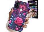 Custodia Per Oppo A53S / A53 2020 - Cuore, Rosa, Custodia Per Adolescenti + Vetro